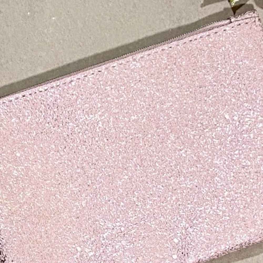 Ipsy ‘Time To Shine’ Dusty Rose Sparkled Glam Bag